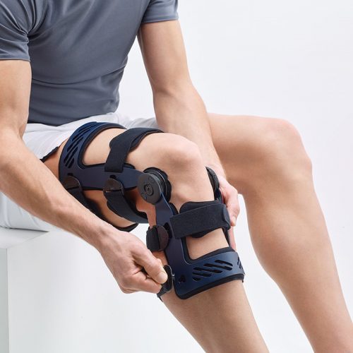 Knieorthese zur Stabilisierung des Kniegelenks